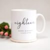 Personalised Birthday Mug customized with names, dates, and photos – Corps Gift