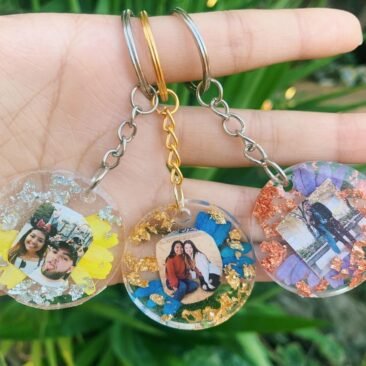 Resin photo Keychain