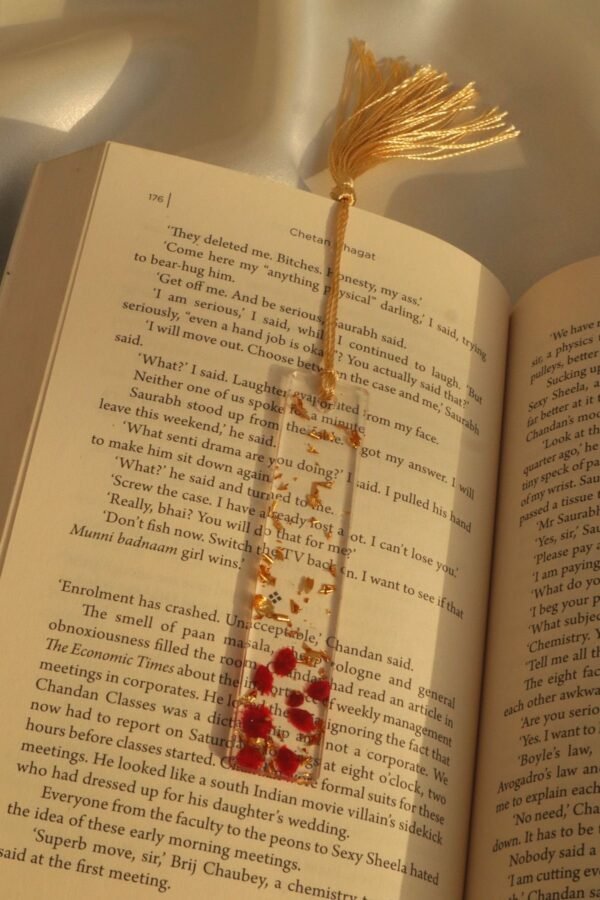 red rose with gold flex - Corps Gift